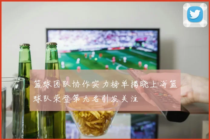 篮球团队协作实力榜单揭晓上海篮球队荣登第九名引发关注